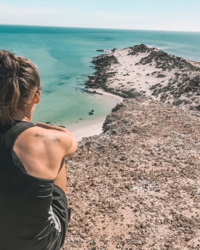 ile dragon Vu sur l'ile dragon Dakhla