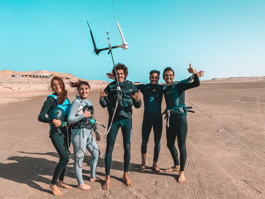 Groupe kitesurf